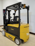 2013 YALE ERC065VGN 6500 LB 48 VOLT ELECTRIC FORKLIFT 88/187" 3 STAGE MAST SIDE SHIFTER 4120 HOURS STOCK # BF9258379-RIL - United Lift Equipment LLC