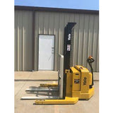 2004 YALE MSW040SEN24TV087 4000 LB ELECTRIC FORKLIFT WALKIE STACKER CUSHION 87/130 2 STAGE MAST 507 HOURS STOCK # BF956019-ARB - United Lift Used & New Forklift Telehandler Scissor Lift Boomlift