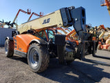 2019 JLG 1255 12000 LB DIESEL TELESCOPIC FORKLIFT TELEHANDLER PNEUMATIC ENCLOSED HEATED CAB OUTRIGGERS 4WD 1430 HOURS STOCK # BF91215129-VAOH - United Lift Equipment LLC