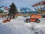 2010 JLG 660 SJ TELESCOPIC STRAIGHT BOOM LIFT AERIAL LIFT WITH JIB ARM 66' REACH DIESEL 4WD 3915 HOURS STOCK # BF9425999-HLNY - United Lift Used & New Forklift Telehandler Scissor Lift Boomlift