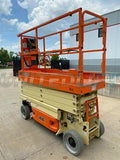 2015 JLG 2632ES SCISSOR LIFT 500 LB 26' REACH ELECTRIC WITH DECK EXTENSION 133 HOURS STOCK # BF9141419-RIL - United Lift Used & New Forklift Telehandler Scissor Lift Boomlift