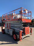 2012 SKYJACK SJ9250 SCISSOR LIFT 50' REACH DUAL FUEL PNEUMATIC TIRES 1329 HOURS STOCK # BF9247569-RIL - United Lift Used & New Forklift Telehandler Scissor Lift Boomlift