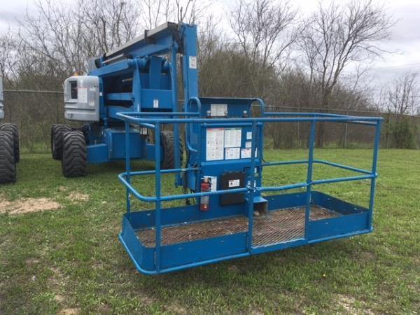 2010 GENIE Z60/34 BOOM MAN AERIAL SCISSOR LIFT 60 FOOT REACH