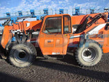 2011 SKYTRAK 10054 10000 LB DIESEL TELESCOPIC FORKLIFT TELEHANDLER PNEUMATIC 4WD ENCLOSED HEATED CAB 2890 HOURS STOCK # BF9665189-HLNY - United Lift Used & New Forklift Telehandler Scissor Lift Boomlift