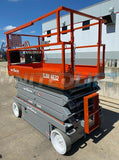 2014 SKYJACK SJIII4632 SCISSOR LIFT 32' REACH ELECTRIC SMOOTH CUSHION TIRES 148 HOURS STOCK # BF9535529-RIL - United Lift Used & New Forklift Telehandler Scissor Lift Boomlift