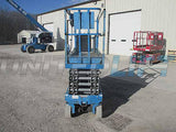2012 GENIE GS3232 SCISSOR LIFT 32' REACH ELECTRIC SMOOTH CUSHION TIRES 323 HOURS STOCK # BF91106329-HLNY - United Lift Used & New Forklift Telehandler Scissor Lift Boomlift