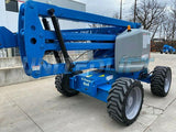 2012 GENIE Z-45/25J 500 LBS DIESEL 45 FT BOOM LIFT ARTICULATING WITH JIB ARM 4WD 2972 HOURS STK# BF9878449-RIL - United Lift Used & New Forklift Telehandler Scissor Lift Boomlift