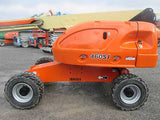 2013 JLG 460SJ TELESCOPIC STRAIGHT BOOM LIFT AERIAL LIFT WITH JIB ARM 46' REACH DIESEL 4WD 4017 HOURS STOCK # BF9481669-HLNY - United Lift Used & New Forklift Telehandler Scissor Lift Boomlift