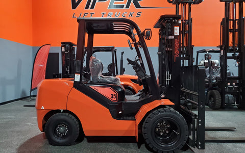 2021 VIPER FD35 8000 LB DIESEL FORKLIFT DUAL PNEUMATIC TIRES 89/189" 3 STAGE MAST SIDE SHIFTING FORK POSITIONER STOCK # BF9313209-ILIL - United Lift Used & New Forklift Telehandler Scissor Lift Boomlift