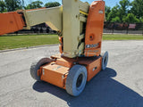 2007 JLG E300AJP ARTICULATING BOOM LIFT AERIAL LIFT WITH JIB 30' REACH ELECTRIC 1135 HOURS STOCK # BF9244849-RIL - United Lift Used & New Forklift Telehandler Scissor Lift Boomlift