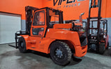 2021 VIPER FD100 22000 LB DIESEL FORKLIFT DUAL PNEUMATIC 119/189" 3 STAGE MAST SIDE SHIFTING FORK POSITIONER ENCLOSED CAB STOCK # BF91133279-ILIL - United Lift Used & New Forklift Telehandler Scissor Lift Boomlift