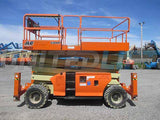 2011 JLG 4394RT SCISSOR LIFT 43' REACH DIESEL ROUGH TERRAIN 4WD OUTRIGGERS 1238 HOURS STOCK # BF9005529-HLNY - United Lift Used & New Forklift Telehandler Scissor Lift Boomlift