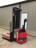 2008 RAYMOND RSS40 4000 LB ELECTRIC FORKLIFT WALKIE STACKER 86/128" 2 STAGE MAST CUSHION SIDE SHIFTER 4112 HOURS STOCK # BF966259-ARB - United Lift Used & New Forklift Telehandler Scissor Lift Boomlift