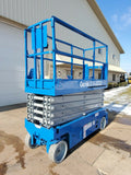 2013 GENIE GS3232 SCISSOR LIFT 32' REACH ELECTRIC SMOOTH CUSHION TIRES 225 HOURS STOCK # BF9697709-RIL - United Lift Used & New Forklift Telehandler Scissor Lift Boomlift