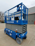 2012 GENIE GS3232 SCISSOR LIFT 32' REACH ELECTRIC SMOOTH CUSHION TIRES 253 HOURS STOCK # BF9257819-RIL - United Lift Equipment LLC