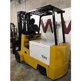 YALE ERC100 10000 LB 36 VOLT ELECTRIC FORKLIFT CUSHION 110/150 3 STAGE MAST SIDE SHIFTER STOCK # BF853703-FTWIB - United Lift Used & New Forklift Telehandler Scissor Lift Boomlift