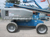 2013 GENIE S65 TELESCOPIC STRAIGHT BOOM LIFT AERIAL LIFT WITH JIB ARM 65' REACH DIESEL 4WD 4124 HOURS STOCK # BF9619389-HLNY - United Lift Used & New Forklift Telehandler Scissor Lift Boomlift