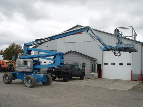 2012 GENIE Z60/34 ARTICULATING BOOM LIFT AERIAL LIFT WITH JIB ARM 60' REACH DIESEL 2267 HOURS STOCK # BF9322389-EEMI - United Lift Used & New Forklift Telehandler Scissor Lift Boomlift