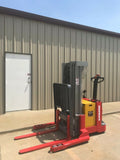 2002 RAYMOND DSX40 4000 LB ELECTRIC FORKLIFT WALKIE STACKER 72/150" 3 STAGE MAST CUSHION SIDE SHIFTER 10733 HOURS STOCK # BF956529-ARB - United Lift Used & New Forklift Telehandler Scissor Lift Boomlift