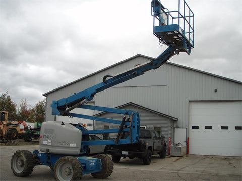 2011 GENIE Z45/25 ARTICULATING BOOM LIFT AERIAL LIFT WITH JIB ARM 45' REACH DIESEL 4WD 2078 HOURS STOCK # BF9271499-EEMI - United Lift Used & New Forklift Telehandler Scissor Lift Boomlift