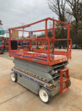 2012 SKYJACK SJIII4626 SCISSOR LIFT 26' REACH ELECTRIC SMOOTH CUSHION TIRES 130 HOURS STOCK # BF9247309-RIL - United Lift Used & New Forklift Telehandler Scissor Lift Boomlift