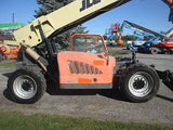 2011 JLG G10-55A 10000 LB DIESEL TELESCOPIC FORKLIFT TELEHANDLER PNEUMATIC 4WD OUTRIGGERS 4566 HOURS STOCK # BF9582379-HLNY - United Lift Used & New Forklift Telehandler Scissor Lift Boomlift