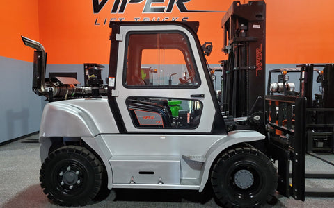 2021 VIPER FD70 15500 LB DIESEL FORKLIFT DUAL PNEUMATIC 108/189" 3 STAGE MAST ENCLOSED CAB STOCK # BF9493269-ILIL - United Lift Used & New Forklift Telehandler Scissor Lift Boomlift