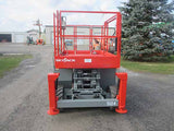 2014 SKYJACK SJ6826RT SCISSOR LIFT 26' REACH GASOLINE PNEUMATIC TIRES 1479 HOURS STOCK # BF9243339-HLNY - United Lift Used & New Forklift Telehandler Scissor Lift Boomlift