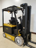 2013 YALE ERC065VGN 6500 LB 48 VOLT ELECTRIC FORKLIFT 88/187" 3 STAGE MAST SIDE SHIFTER 4120 HOURS STOCK # BF9258379-RIL - United Lift Equipment LLC