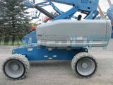 2013 GENIE S65 TELESCOPIC STRAIGHT BOOM LIFT AERIAL LIFT WITH JIB ARM 65' REACH DIESEL 4WD 4124 HOURS STOCK # BF9619389-HLNY - United Lift Used & New Forklift Telehandler Scissor Lift Boomlift