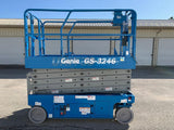 2008 GENIE GS3246 SCISSOR LIFT 32' REACH ELECTRIC SMOOTH CUSHION TIRES 566 HOURS STOCK # BF9247279-RIL - United Lift Used & New Forklift Telehandler Scissor Lift Boomlift