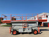 2012 SKYJACK SJ9250 SCISSOR LIFT 50' REACH DUAL FUEL PNEUMATIC TIRES 1329 HOURS STOCK # BF9247569-RIL - United Lift Used & New Forklift Telehandler Scissor Lift Boomlift