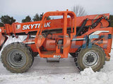 2012 SKYTRAK 6042 6000 LB DIESEL TELESCOPIC FORKLIFT TELEHANDLER PNEUMATIC 4WD STOCK 3779 HOURS # BF9525589-HLNY - United Lift Used & New Forklift Telehandler Scissor Lift Boomlift