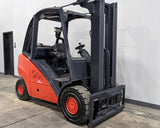 2012 LINDE H30T 6000 LB LP GAS FORKLIFT PNEUMATIC 89/189" 3 STAGE MAST SIDE SHIFTER STOCK # BF9190239-ILIL - United Lift Equipment LLC