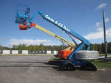 2011 GENIE S65 TRAX TELESCOPIC STRAIGHT BOOM LIFT AERIAL LIFT WITH JIB ARM 65' REACH DIESEL 4WD 2400 HOURS STOCK # BF9632399-HLNY - United Lift Used & New Forklift Telehandler Scissor Lift Boomlift