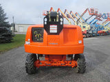 2013 JLG 460SJ TELESCOPIC STRAIGHT BOOM LIFT AERIAL LIFT WITH JIB ARM 46' REACH DIESEL 4WD 4017 HOURS STOCK # BF9481669-HLNY - United Lift Used & New Forklift Telehandler Scissor Lift Boomlift