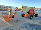 2013 JLG 450A ARTICULATING BOOM LIFT AERIAL LIFT WITH JIB ARM 45' REACH DIESEL 4WD 1674 HOURS STOCK # BF9975669-RIL - United Lift Used & New Forklift Telehandler Scissor Lift Boomlift