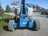 2013 GENIE S65 TELESCOPIC STRAIGHT BOOM LIFT AERIAL LIFT WITH JIB ARM 65' REACH DIESEL 4WD 4537 HOURS STOCK # BF9615159-HLNY - United Lift Used & New Forklift Telehandler Scissor Lift Boomlift