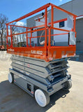 2014 SKYJACK SJIII4632 SCISSOR LIFT 32' REACH ELECTRIC SMOOTH CUSHION TIRES 148 HOURS STOCK # BF9535529-RIL - United Lift Used & New Forklift Telehandler Scissor Lift Boomlift