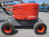 2014 SKYJACK SJ46AJ ARTICULATING BOOM LIFT AERIAL LIFT WITH JIB ARM 46' REACH DIESEL 4WD 1232 HOURS STOCK # BF9480869-HLNY - United Lift Used & New Forklift Telehandler Scissor Lift Boomlift