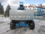 2012 GENIE S65 TELESCOPIC STRAIGHT BOOM LIFT AERIAL LIFT WITH JIB ARM 65' REACH DIESEL 4WD 2829 HOURS STOCK # BF9246549-HLNY - United Lift Used & New Forklift Telehandler Scissor Lift Boomlift