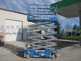 2012 GENIE GS3232 SCISSOR LIFT 32' REACH ELECTRIC SMOOTH CUSHION TIRES 323 HOURS STOCK # BF91106329-HLNY - United Lift Used & New Forklift Telehandler Scissor Lift Boomlift