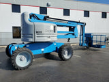 2011 GENIE Z60/34 ARTICULATING BOOM LIFT AERIAL LIFT WITH JIB ARM 60' REACH DUAL FUEL 3310 HOURS STOCK # BF9257339-RIL - United Lift Equipment LLC