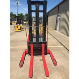 2004 RAYMOND RSS40 4000 LB ELECTRIC FORKLIFT WALKIE STACKER CUSHION SIDE SHIFTER 15837 HOURS STOCK # 4908-780187-ARB - United Lift Used & New Forklift Telehandler Scissor Lift Boomlift