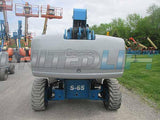 2013 GENIE S65 TELESCOPIC STRAIGHT BOOM LIFT AERIAL LIFT WITH JIB ARM 65' REACH DIESEL 4WD 4124 HOURS STOCK # BF9619389-HLNY - United Lift Used & New Forklift Telehandler Scissor Lift Boomlift