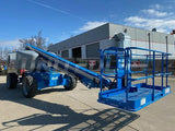 2012 GENIE S60X 500/1000 LBS DUAL FUEL TELESCOPIC BOOM LIFT 60′ REACH 4WD PNEUMATIC STOCK # BF9021839-RIL - United Lift Used & New Forklift Telehandler Scissor Lift Boomlift