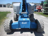 2011 GENIE S65 TELESCOPIC BOOM LIFT AERIAL LIFT WITH JIB ARM 65' REACH DIESEL 4WD 4458 HOURS STOCK # BF9492619-HLNY - United Lift Used & New Forklift Telehandler Scissor Lift Boomlift