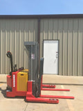 2002 RAYMOND DSX40 4000 LB ELECTRIC FORKLIFT WALKIE STACKER 72/150" 3 STAGE MAST CUSHION SIDE SHIFTER 10733 HOURS STOCK # BF956529-ARB - United Lift Used & New Forklift Telehandler Scissor Lift Boomlift