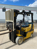 2013 YALE GLC060VX 6000 LB LP GAS FORKLIFT CUSHION 84/240" QUAD MAST SIDE SHIFTER 4609 HOURS STOCK # BF9252549-RIL - United Lift Used & New Forklift Telehandler Scissor Lift Boomlift