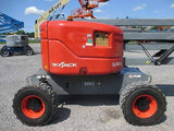 2014 SKYJACK SJ46AJ ARTICULATING BOOM LIFT AERIAL LIFT WITH JIB ARM 46' REACH DIESEL 4WD 1232 HOURS STOCK # BF9480869-HLNY - United Lift Used & New Forklift Telehandler Scissor Lift Boomlift